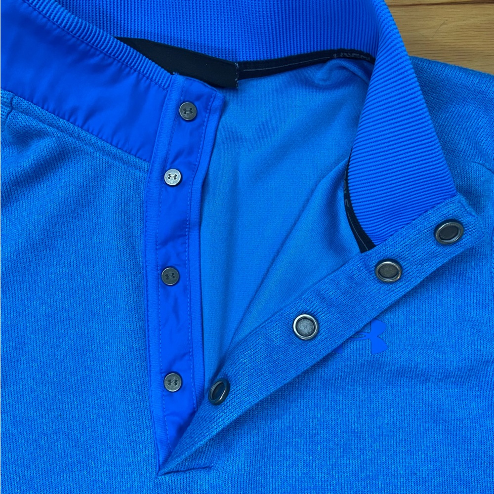 Under Armour Golf Cold Gear 1/4 Snap Long Sleeve Performance Shirt Womens S Loos - Picture 2 of 8